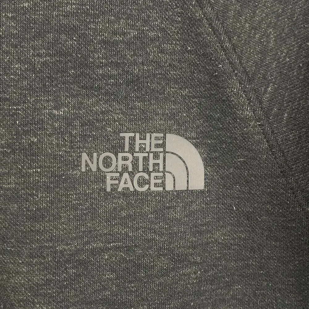 THE NORTH FACE Jacket Mens M Far Northern Full Zip Softshell Wool Blend Gray
